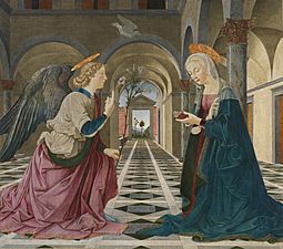 Piermatteo d'Amelia - Annunciation, c. 1475
