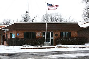 Pleasantville Iowa 20080111 City Hall