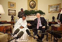 President Bush Meets with Mali President Amadou Touré