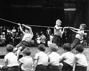 Prince Charles, Hill House School, July 8, 1957