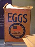 Pure dried whole eggs from the United States of America