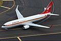 Qantas Boeing 737-800 (VH-XZP) retrojet