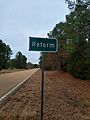 Reform Highway Sign