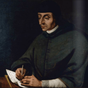 Retrato de Francisco Cervantes de Salazar.