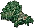 Romania Brasov Location blank map
