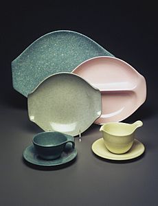 Russel Wright (American, 1904-1976). Residential Pattern Serving Set, ca.1953