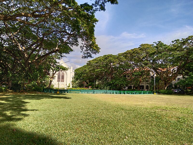 SU Treeline West Quad Church