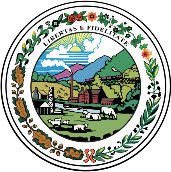 Seal of West Virginia (reverse)