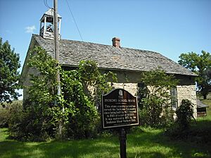 Snokomo School With Sign
