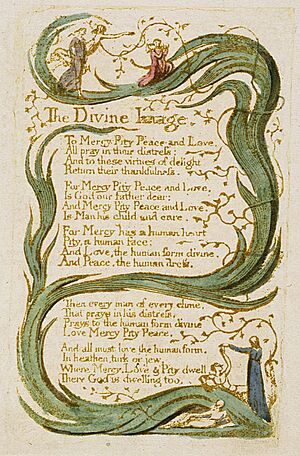Songs of Innocence copy G object 12 The Divine Image