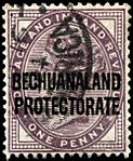 Stamp Bechuanaland Protectorate 1897 1p