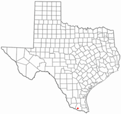 Location of Palmhurst, Texas