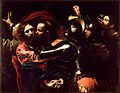 The Taking of Christ-Caravaggio (c.1602)