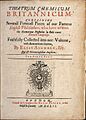 Theatrum Chemicum Britannicum
