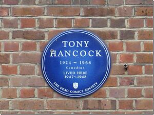 Tony Hancock plaque