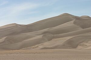 Towering Sand Dunes