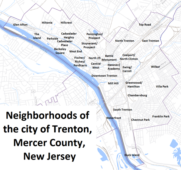 Trenton neighborhoods