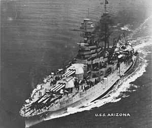 USS Arizona (BB-39) - NH 57658