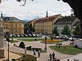 View over central Klagenfurt