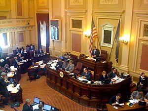 Virginia Senate in Session
