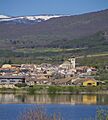 Vista general de Lozoya, Comunidad de Madrid (España)