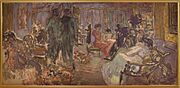 Vuillard - Le salon des Hessel c.1905
