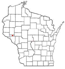 Location of Lima, Pepin County, Wisconsin