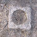 WWII Mine sockets at Blacksmith's Bridge, Basingstoke Canal (Detail)