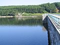 Wachusett Dam reservoir side