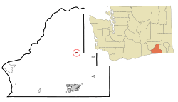 Location of Prescott, Washington