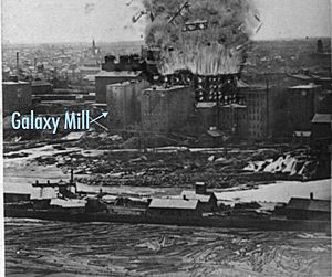 Washburn A Mill explosion 1878-Minneapolis