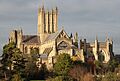 Wells Cathedral east end over the wall 3