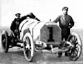 William K Vanderbilt with automobile 1904 N041926