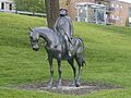 "Business Man on a Horse" by William McElcheran, Windsor, Ontario, 2025-05-31
