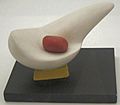 'Mother and Egg', mixed media sculpture by Kurt Schwitters