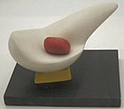 'Mother and Egg', mixed media sculpture by Kurt Schwitters