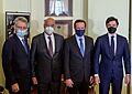 Συνάντηση ΥΠΕΞ Ν. Δένδια με Γερουσιαστές ΗΠΑ C. Murphy & J. Ossoff (Αθήνα, 06.09.2021) 01