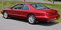 1998 Lincoln Mark VIII LSC in red, rear left