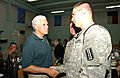 20171 Mike Pence with US-Soldiers in Mosul, Iraq 2006