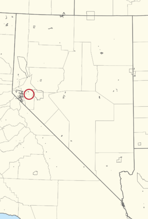 4725R Yerington Colony Locator Map