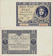 5 złotych banknote (Poland, 1930).jpg