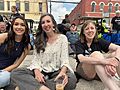 April 8th 2024 Eclipse watching in downtown Hillsboro
