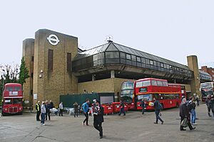 Ash Grove bus garage, north-eastern corner - geograph.org.uk - 5637457