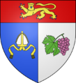 Blason ville fr Camiac-et-Saint-Denis (Gironde)