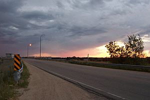 Bridge at the Red River Floodway
