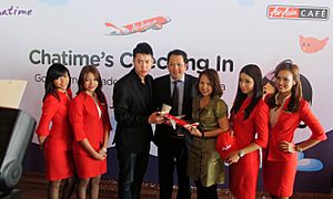 Chatime AirAsia launch