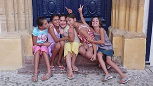 Children in North Nicosia