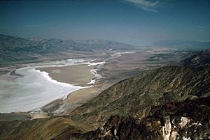 Death Valley,19820817,Dante's View,Salt shoreline