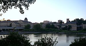 Downtown Appleton viewed from the Fox River