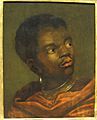 Dutch, 17th century, Black boy with slave collar, Private Collection
